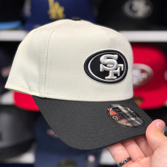 New Era San Francisco 49ers A-Frame Creme/Black 9FORTY Snapback