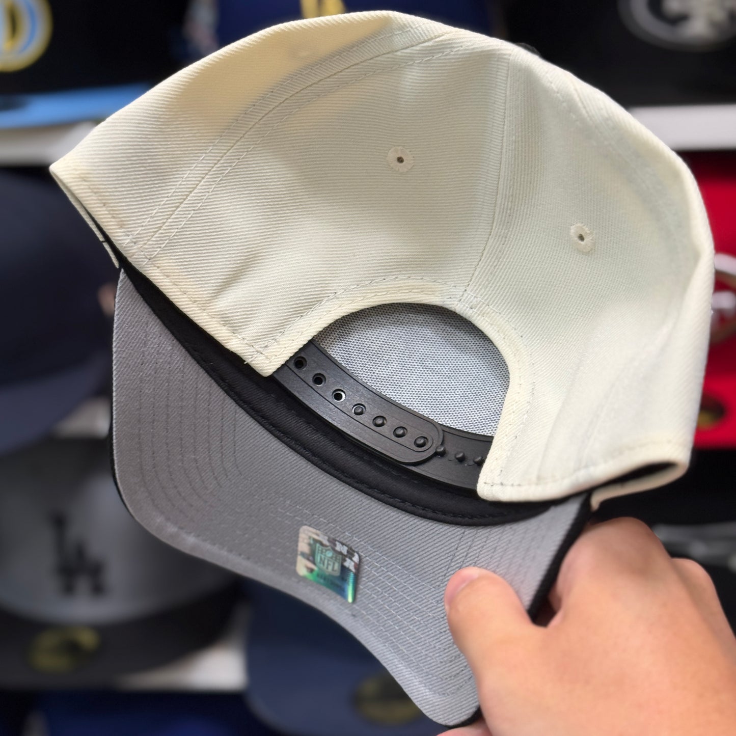 New Era San Francisco 49ers A-Frame Creme/Black 9FORTY Snapback