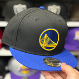New Era Golden State Warriors Black/Blue 9FIFTY Snapback