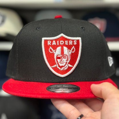 New Era Las Vegas Raiders Black/Red 9FIFTY Snapback