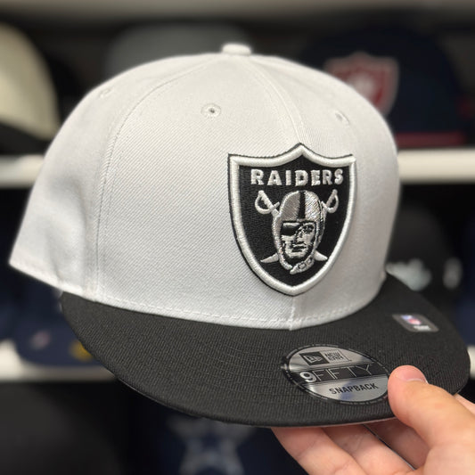 New Era Las Vegas Raiders White/Black 9FIFTY Snapback