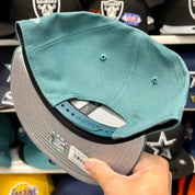New Era Philadelphia Eagles 'Script Logo' Green 9FIFTY Snapback - Product Image