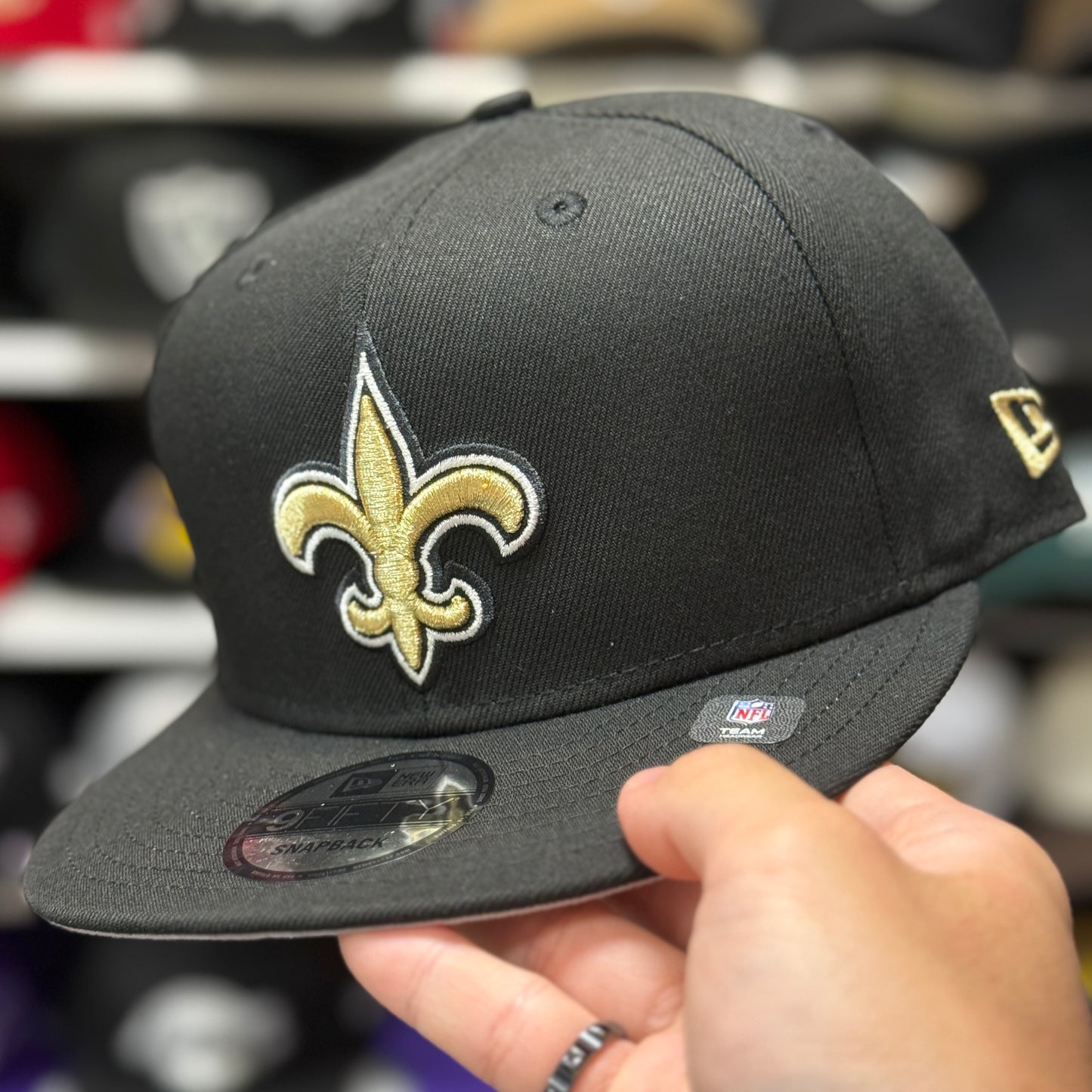 New Era New Orleans Saints Black/Gold 9FIFTY Snapback