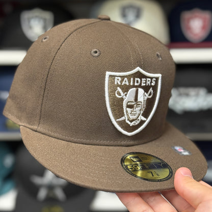 New Era Las Vegas Raiders Brown 59FIFTY Fitted Hat