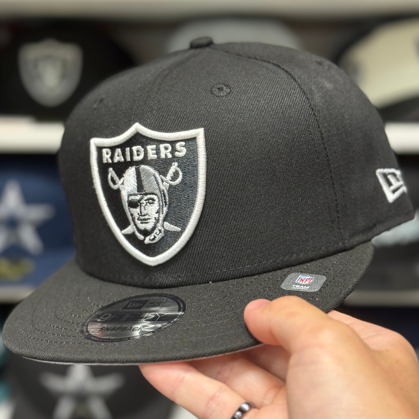 New Era Las Vegas Raiders Black 9FIFTY Snapback