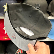 New Era San Francisco Giants 'Script Logo' Black/Orange 9FIFTY Snapback - Product Image