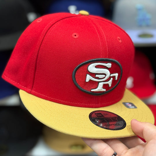 New Era San Fransisco 49ers Red/Gold 9FIFTY Snapback