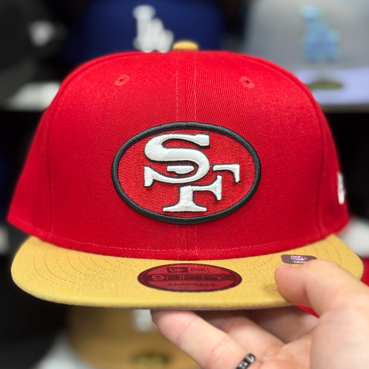 New Era San Fransisco 49ers Red/Gold 9FIFTY Snapback