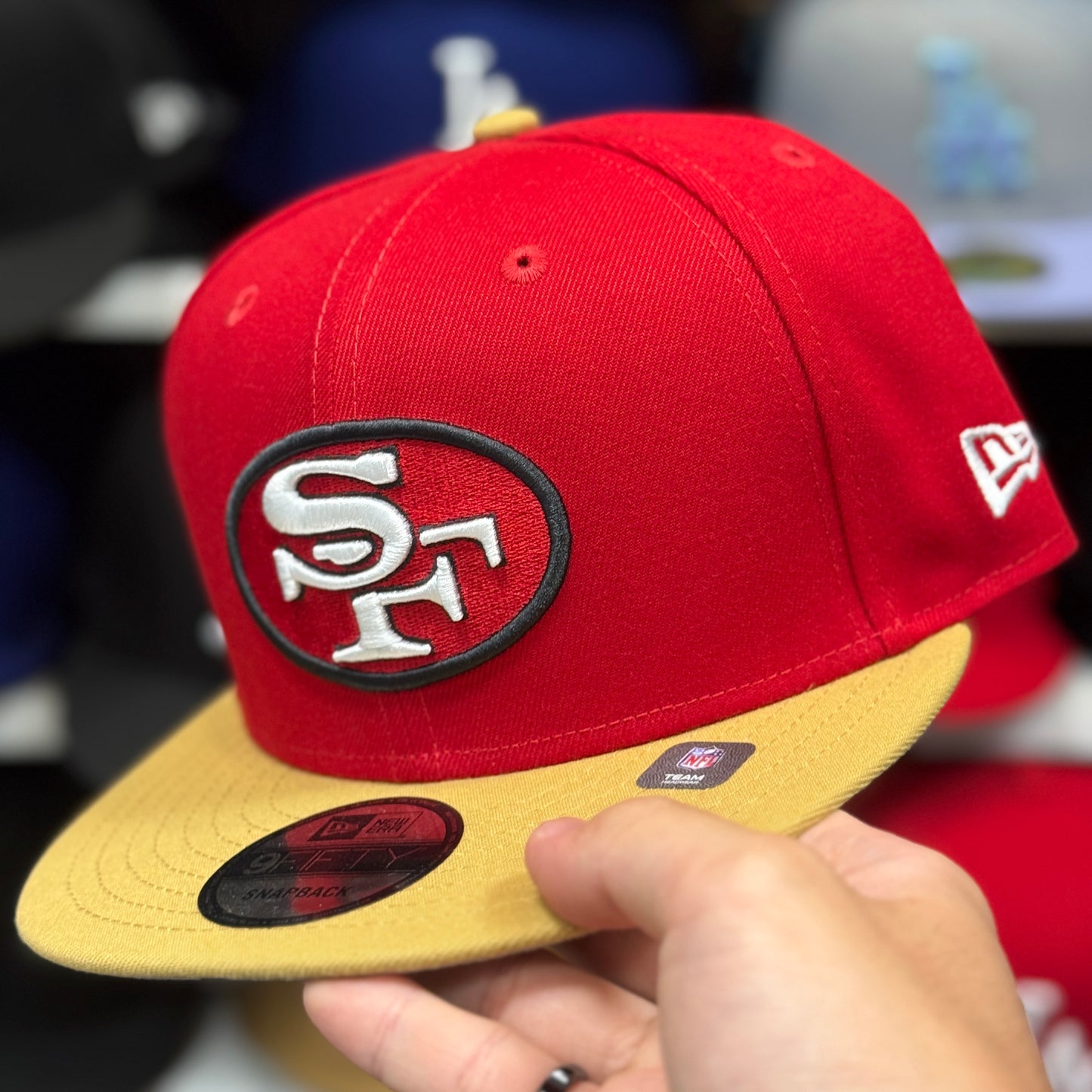 New Era San Fransisco 49ers Red/Gold 9FIFTY Snapback