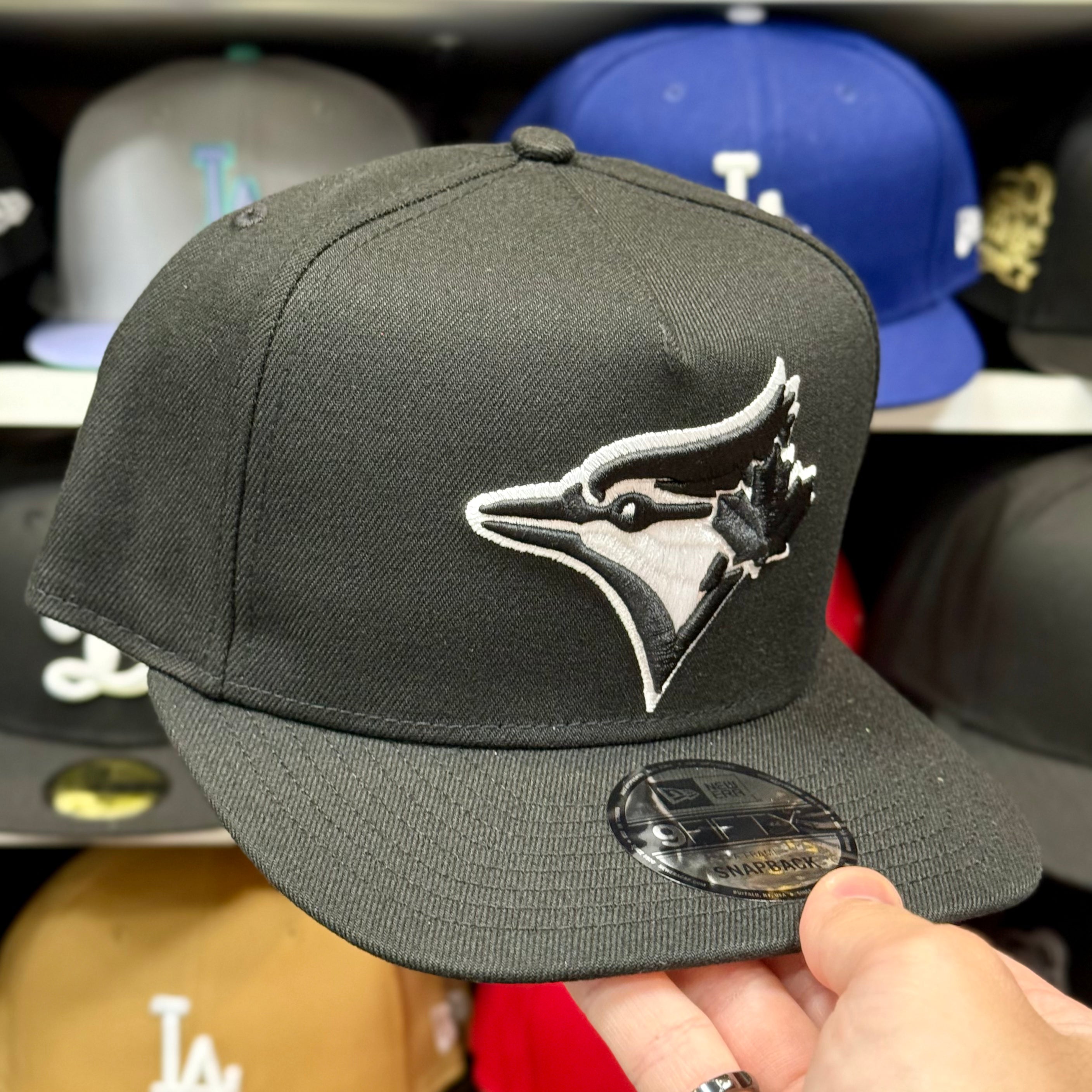 New Era Toronto Blue Jays A-Frame Black 9FIFTY Snapback - Product Image