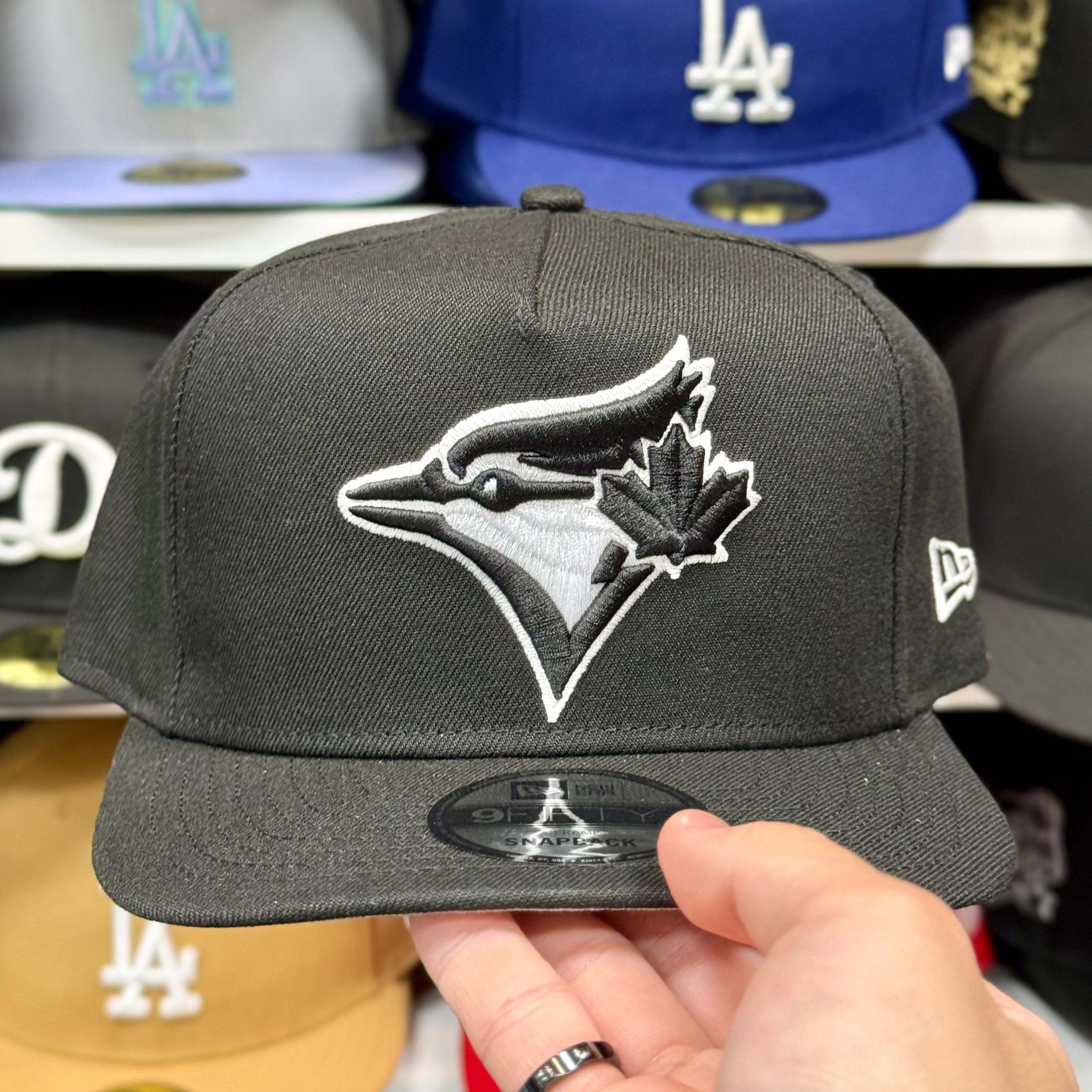 New Era Toronto Blue Jays A-Frame Black 9FIFTY Snapback - Product Image
