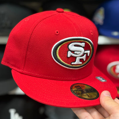 New Era San Francisco 49ers Red 59FIFTY Fitted Hat