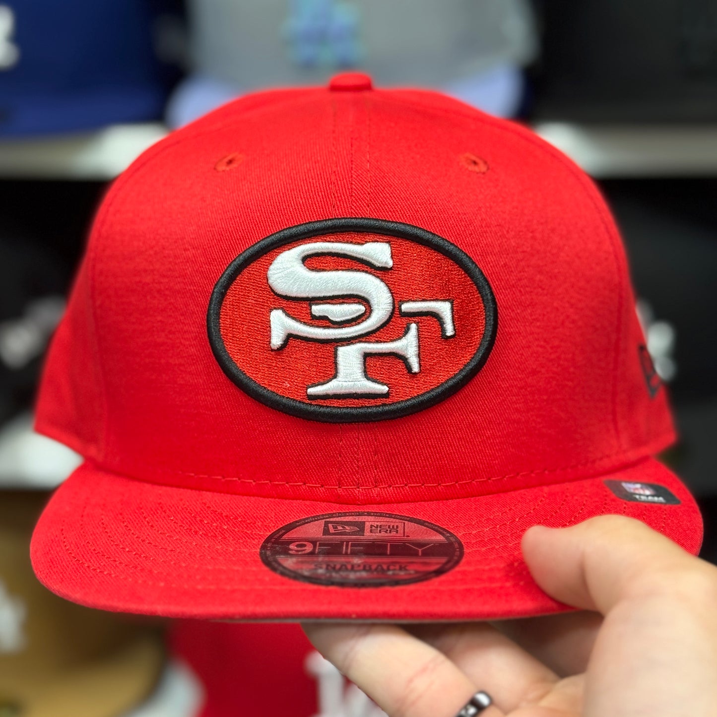 New Era San Fransisco 49ers 'New Edition' Red 9FIFTY Snapback