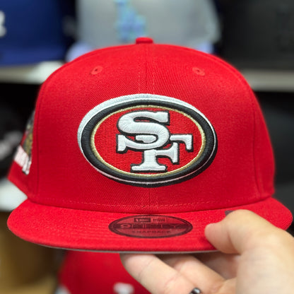 New Era San Fransisco 49ers 'CA Faithful' Red 9FIFTY Snapback