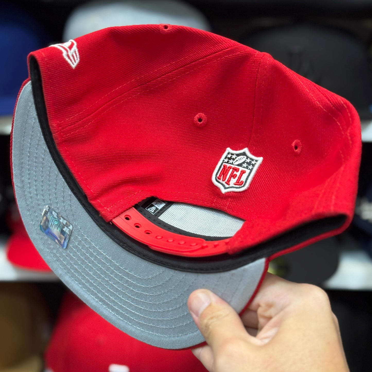 New Era San Fransisco 49ers 'CA Faithful' Red 9FIFTY Snapback