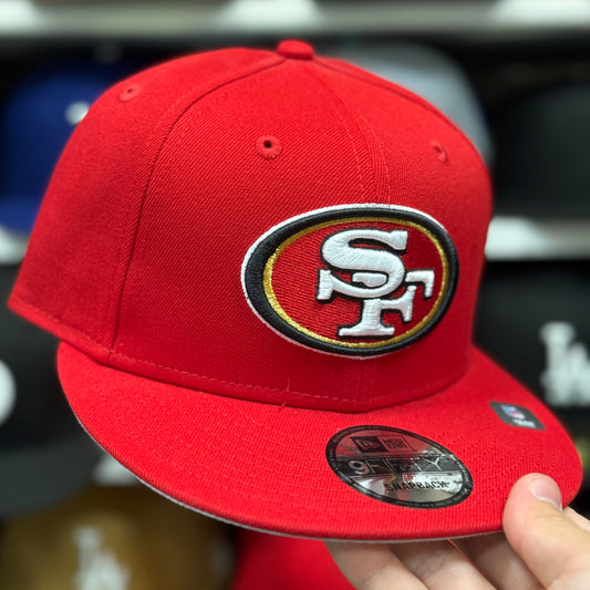 New Era San Fransisco 49ers Red 9FIFTY Snapback