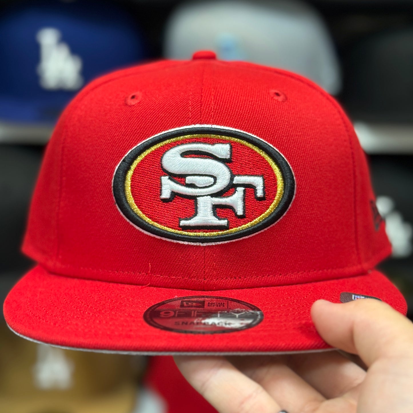 New Era San Fransisco 49ers Red 9FIFTY Snapback