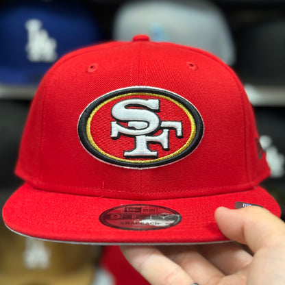 New Era San Fransisco 49ers Red 9FIFTY Snapback
