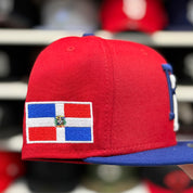 New Era Dominican Republic 2026 World Baseball Classics Red/Blue 59FIFTY Fitted Hat - Product Image