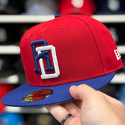 New Era Dominican Republic 2026 World Baseball Classics Red/Blue 59FIFTY Fitted Hat - Product Image