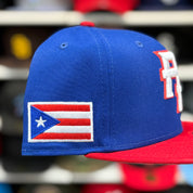 New Era Puerto Rico 2026 World Baseball Classics Blue/Red 59FIFTY Fitted Hat - Product Image