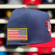 New Era United States 2026 World Baseball Classics A-Frame Navy/Red 9FIFTY Snapback - Product Image