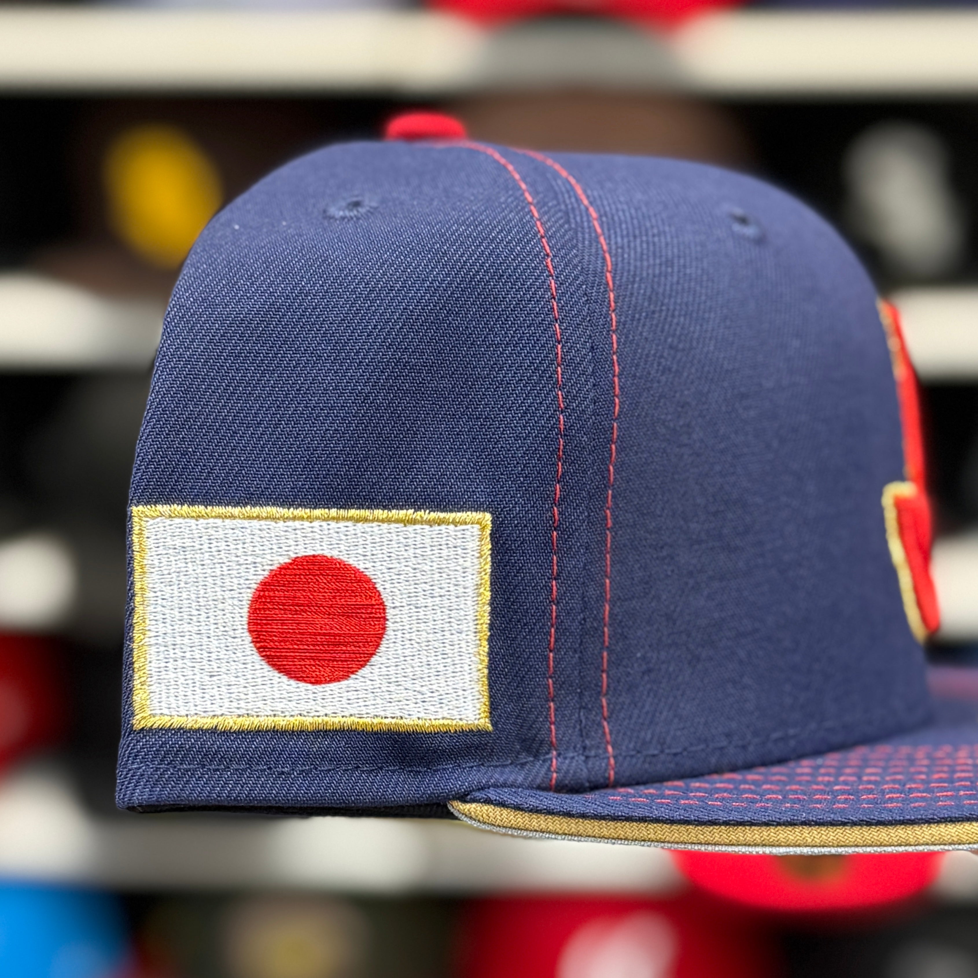 New Era Japan 2026 World Baseball Classics Navy 59FIFTY Fitted Hat - Product Image