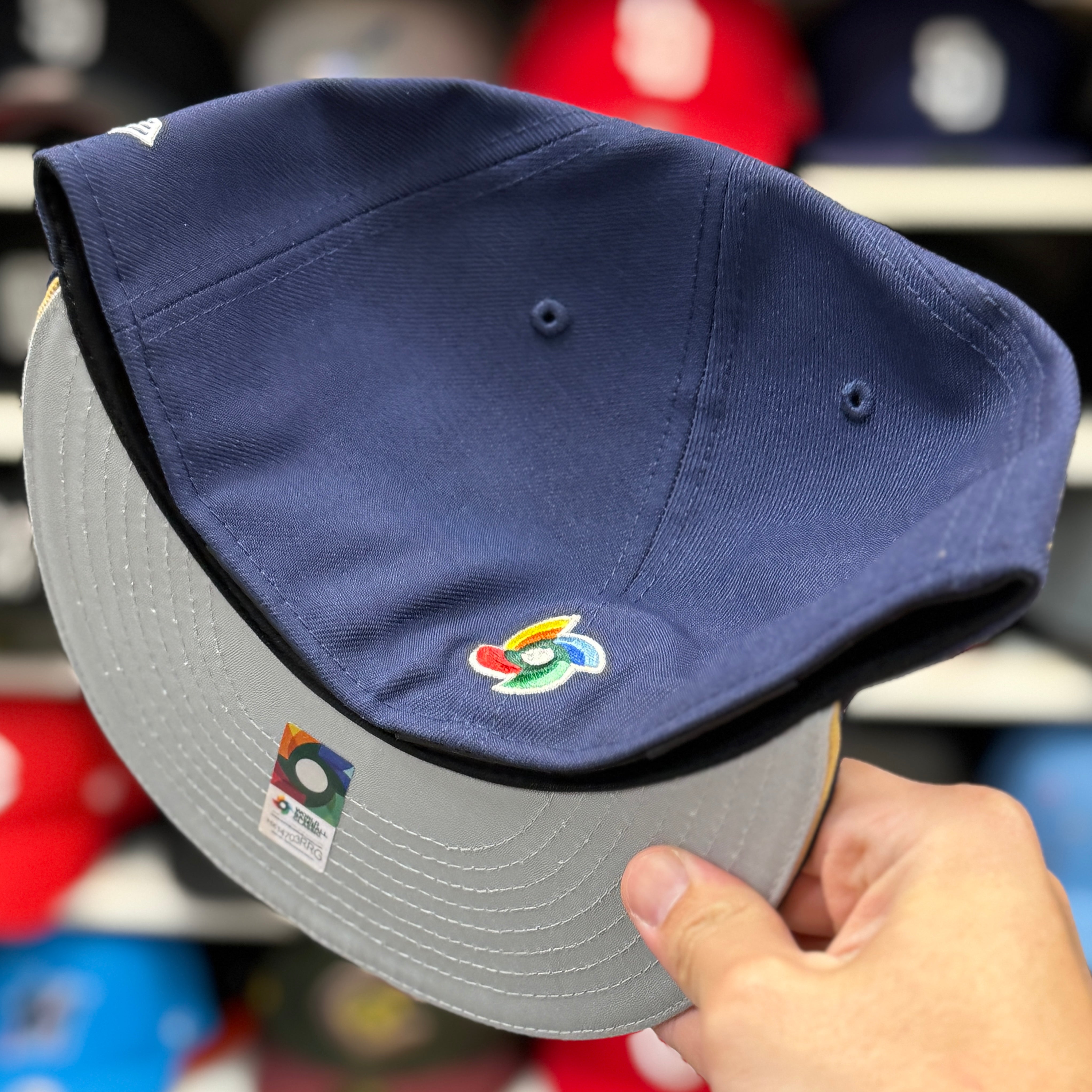 New Era Japan 2026 World Baseball Classics Navy 59FIFTY Fitted Hat - Product Image