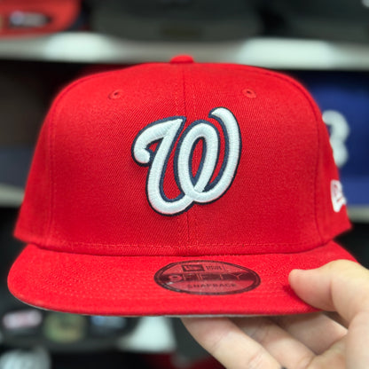 New Era Washington Nationals Red/White 9FIFTY Snapback