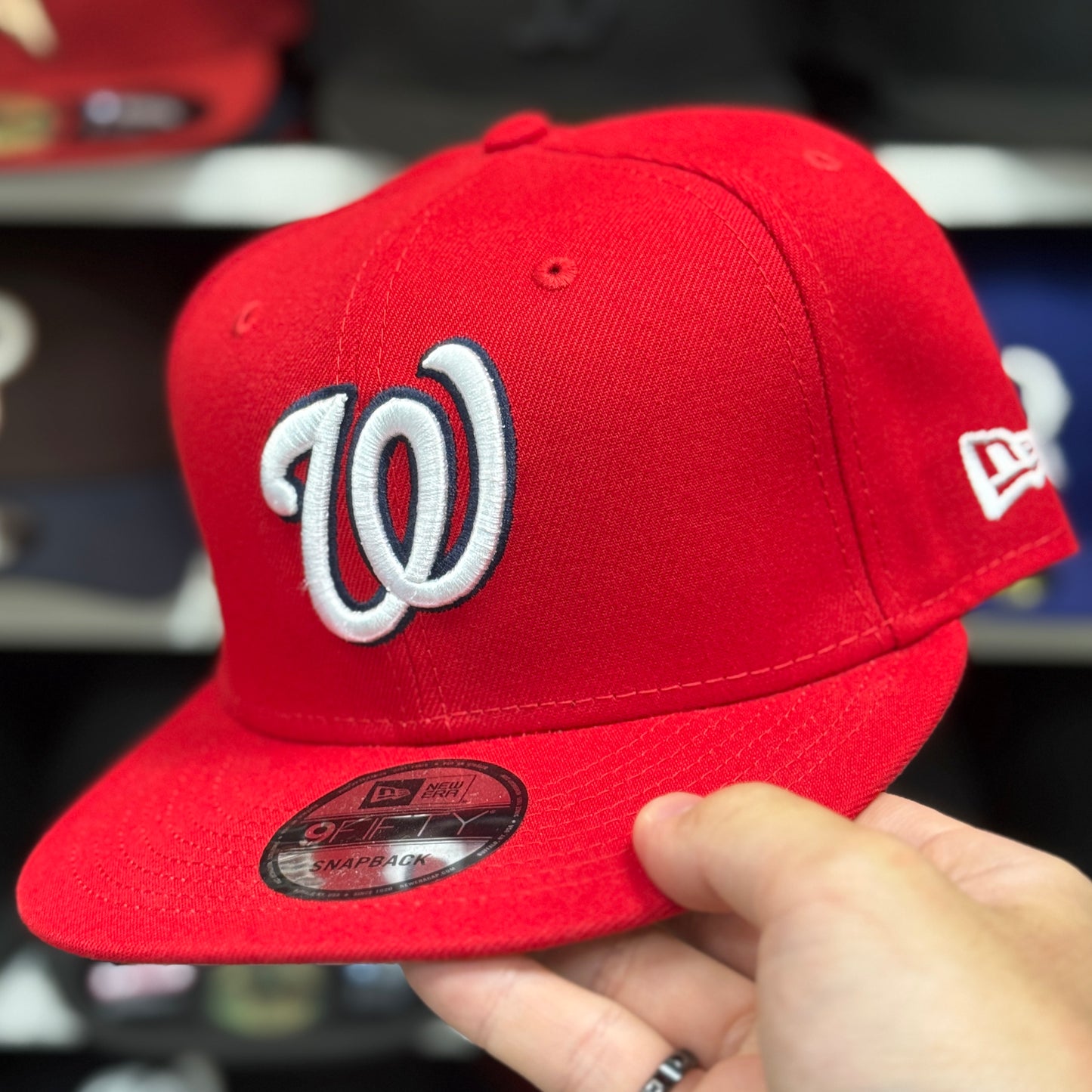 New Era Washington Nationals Red/White 9FIFTY Snapback