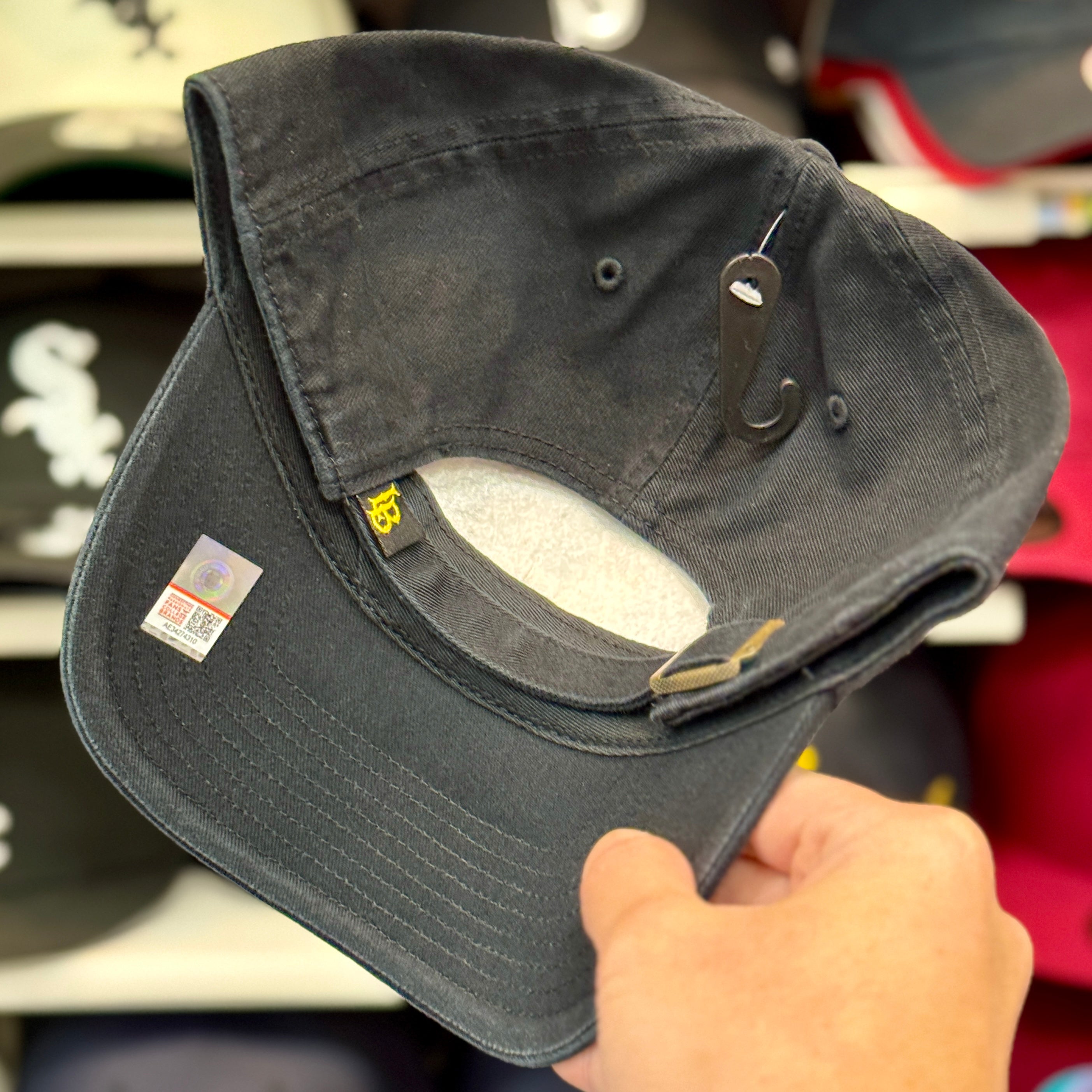 Long Beach College Black/Yellow '47 Brand Dad Cap - Product Image