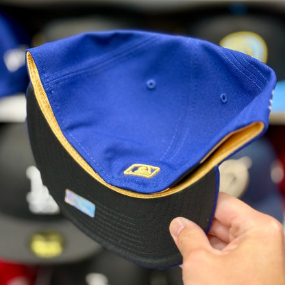 New Era LA Dodgers '2024 World Series Champions' 59FIFTY Fitted Hat Gold