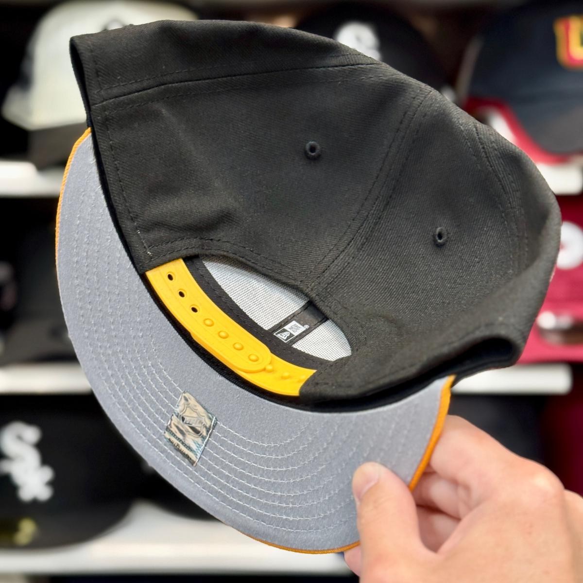 New Era Pittsburgh Penguins Black/Yellow 9FIFTY Snapback - Product Image
