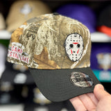 New Era 'Jason Vorhees Friday the 13th' A-Frame Realtree Camouflage 9FORTY Snapback