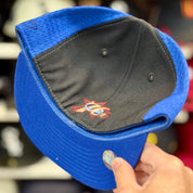 Philadelphia 76ers White/Blue Reebok Fitted Hat - Product Image