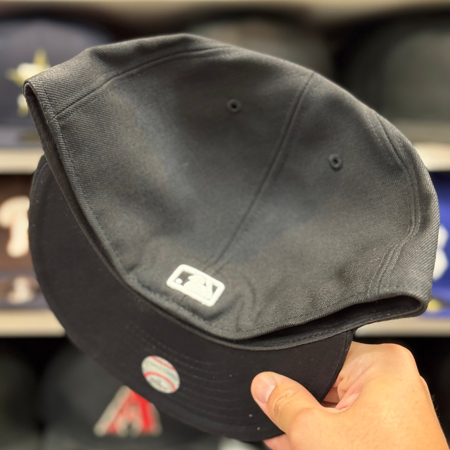 New Era Houston Astros Black/White 59FIFTY Fitted Hat