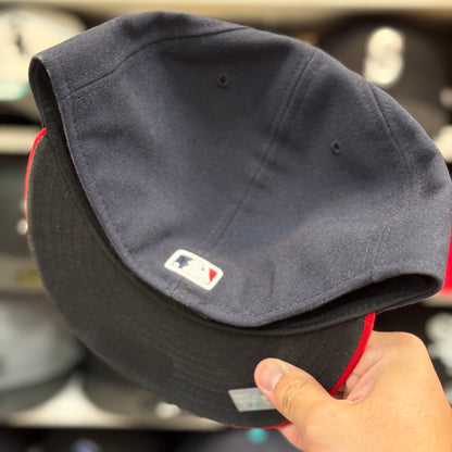 New Era Minnesota Twins Black/Red 59FIFTY Fitted Hat