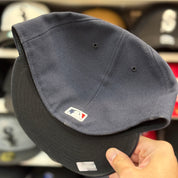 New Era Minnesota Twins Navy 59FIFTY Fitted Hat - Product Image