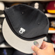 Indianapolis Colts Black/White Reebok Fitted Hat - Product Image