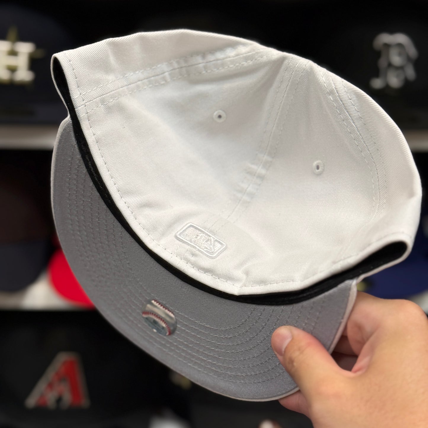 New Era Oakland Athletics White/White 59FIFTY Fitted Hat