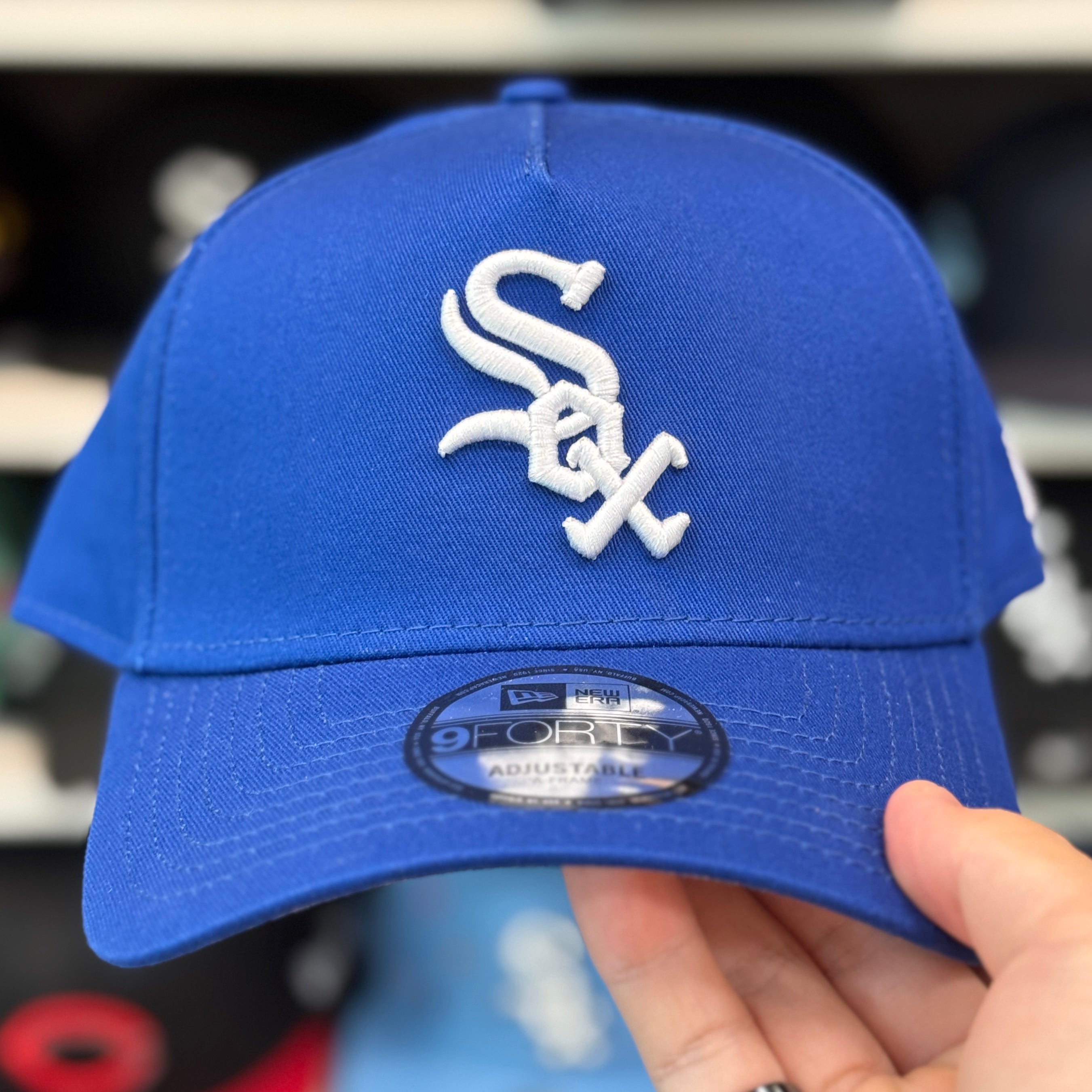 New Era Chicago White Sox A-Frame Royal Blue 9FORTY Snapback - Product Image
