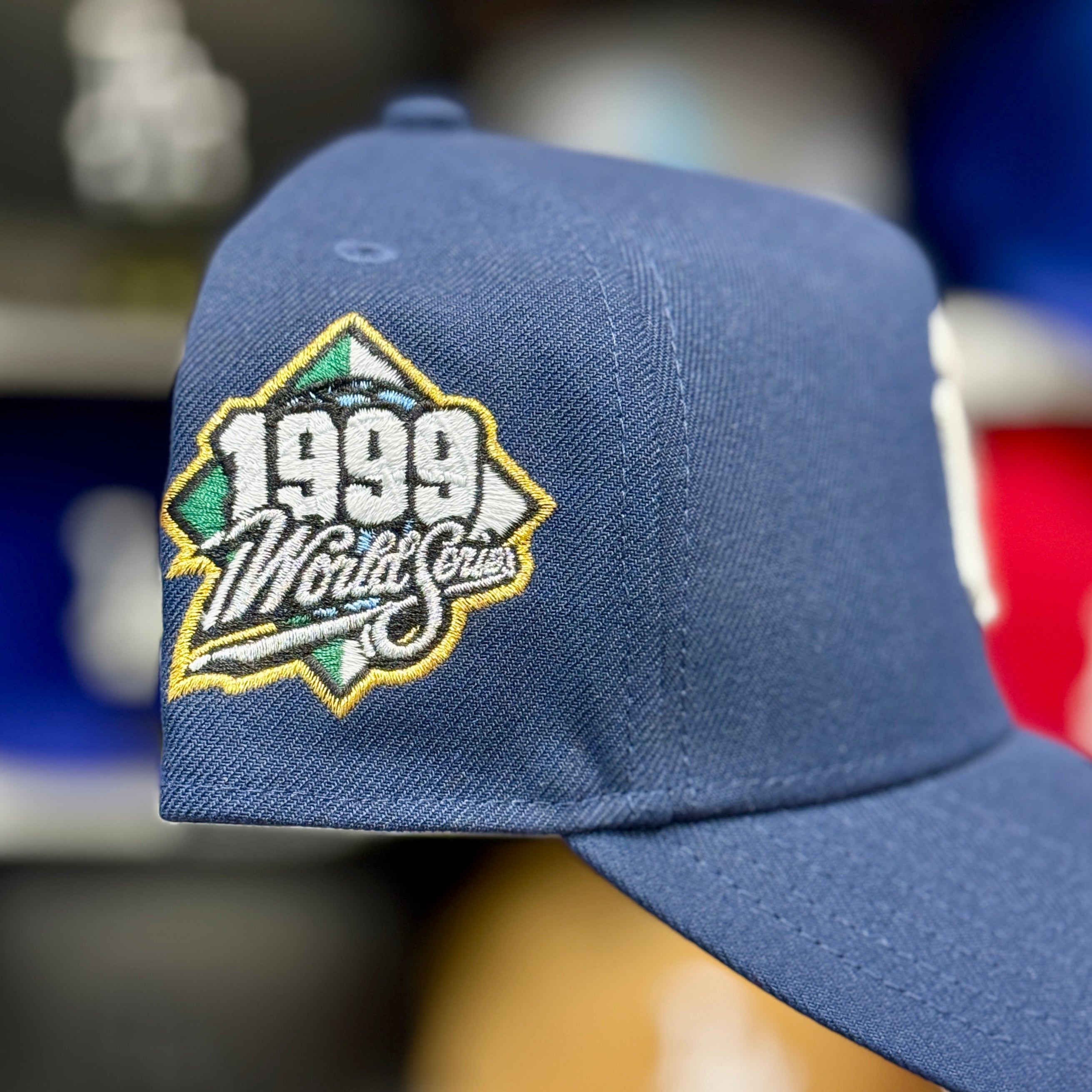 New Era New York Yankees '1999 World Series' A-Frame Navy 9FORTY Snapback - Product Image