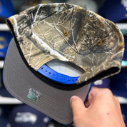 New Era Los Angeles Rams 'Super Bowl LVI Champions' A-Frame Realtree/Blue 9FIFTY Snapback - Product Image