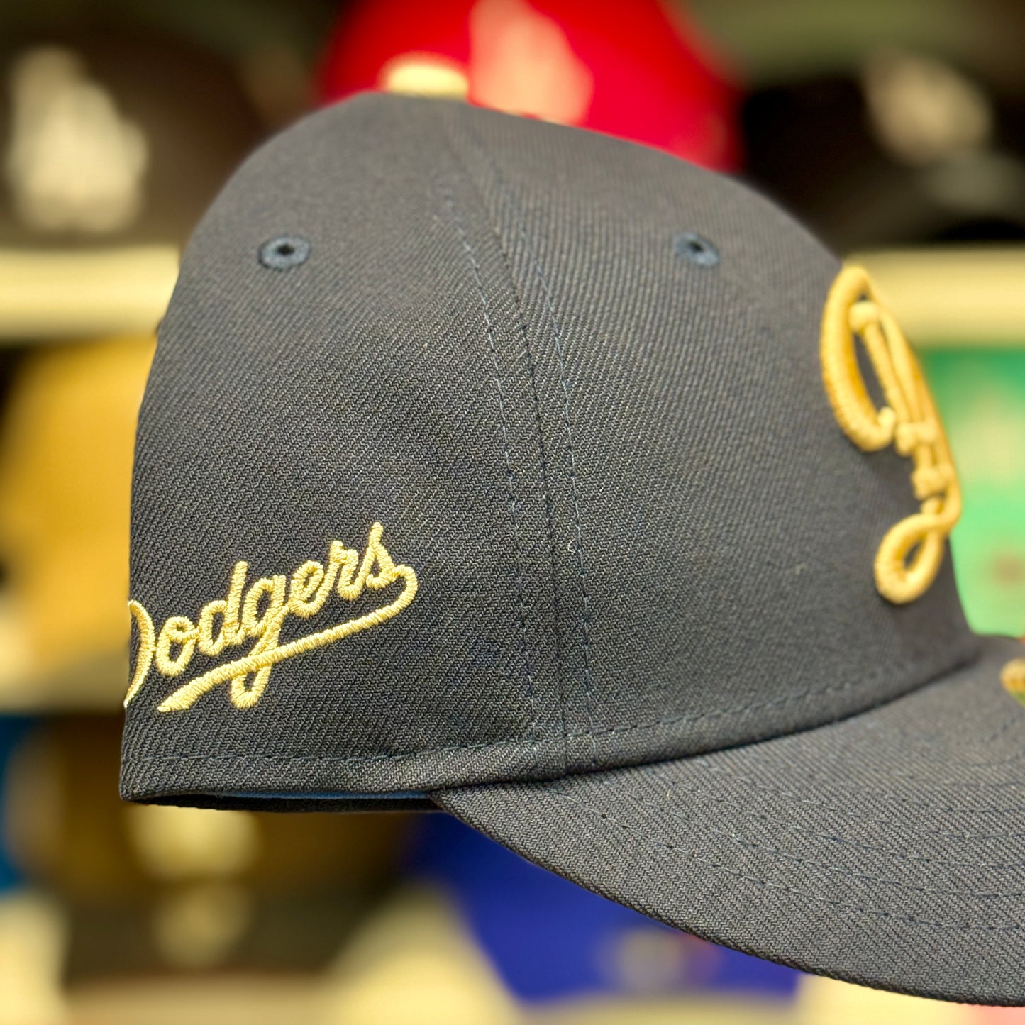 New Era Dodgers City Connect 9FORTY Snapback Blue/Bronze