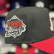 New Era Atlanta Braves '1999 World Series' A-Frame Red/Black 9FORTY Snapback - Product Image