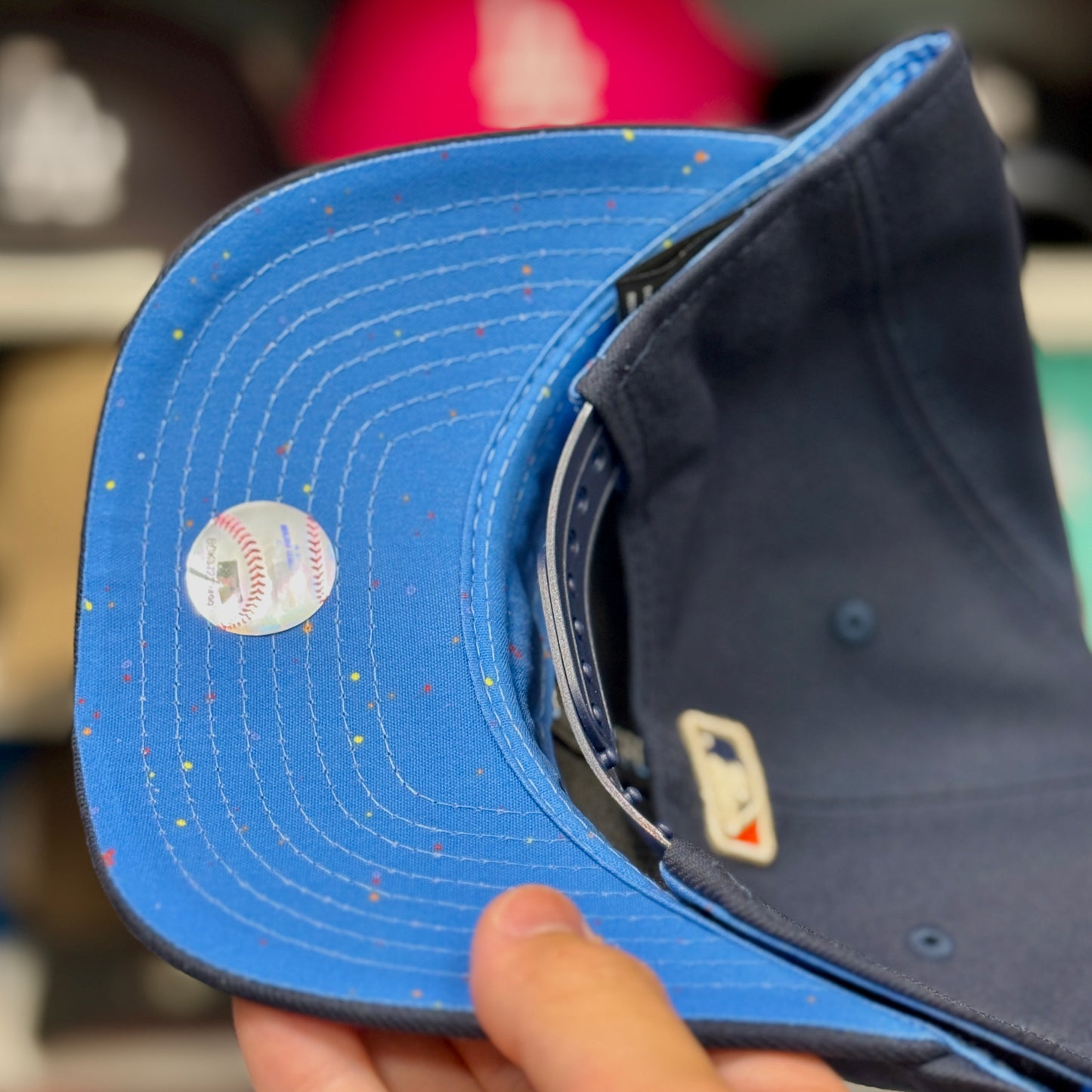 New Era Dodgers City Connect 9FORTY Snapback Blue/Bronze