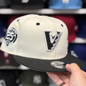 New Era Arizona Diamondbacks Upside Down '25th Anniversary' Creme/Black 9FIFTY Snapback - Product Image