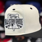 New Era Philadelphia Phillies Upside Down 'All Star Game' Creme/Black 9FIFTY Snapback - Product Image