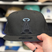 New Era Los Angeles Angels '35th Anniversary' Black/Blue 9FIFTY Snapback - Product Image