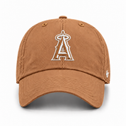 Los Angeles Angels '47 Brand Clean Up Adjustable Dad Cap - Dessert Tan